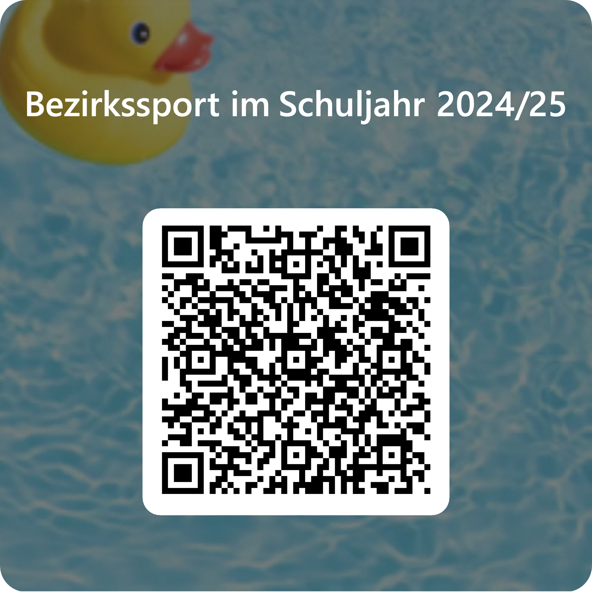 QRCode fr Bezirkssport im Schuljahr 2024 25