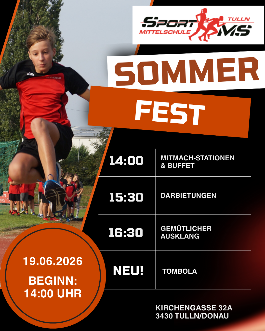 Schulfest Plakat